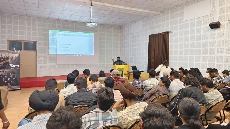 Campus event at MITS Academy